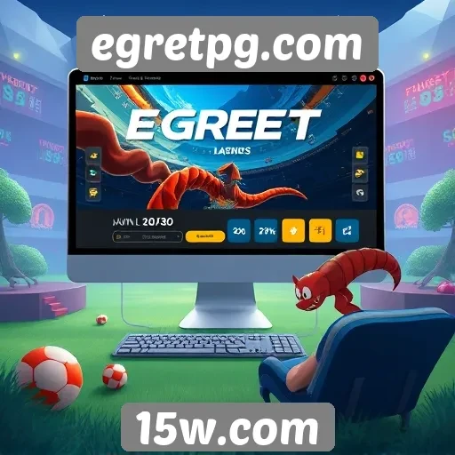 interface do egretpg.com é user-friendly